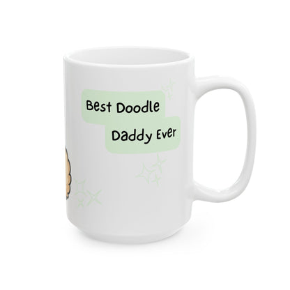 Doodle Peek-a-Boo Mug | Best Doodle Daddy Gift