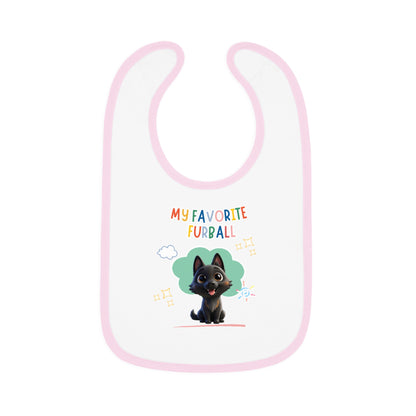 Malinois Favorite Furball Baby Bib