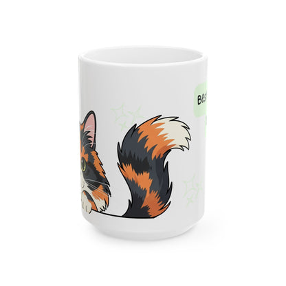Cat Peek-a-Boo Mug | Best Cat Daddy Gift
