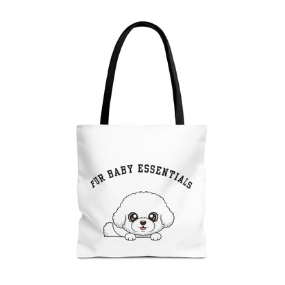 Bichon Frise FurBaby Tote Bag