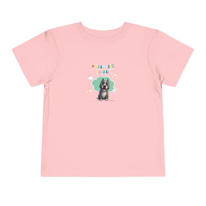 Staffy Favorite Furball Toddler Tee