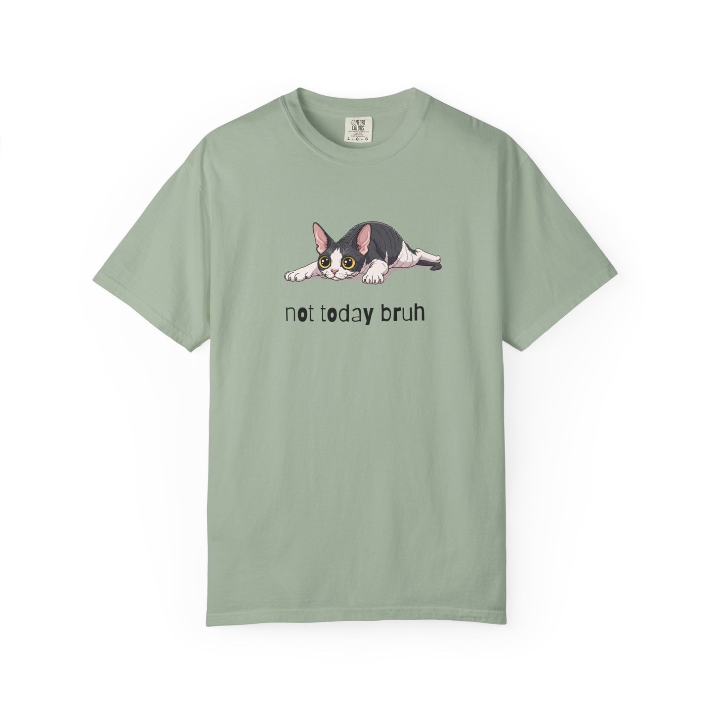 Devon Rex Not Today Bruh T-Shirt