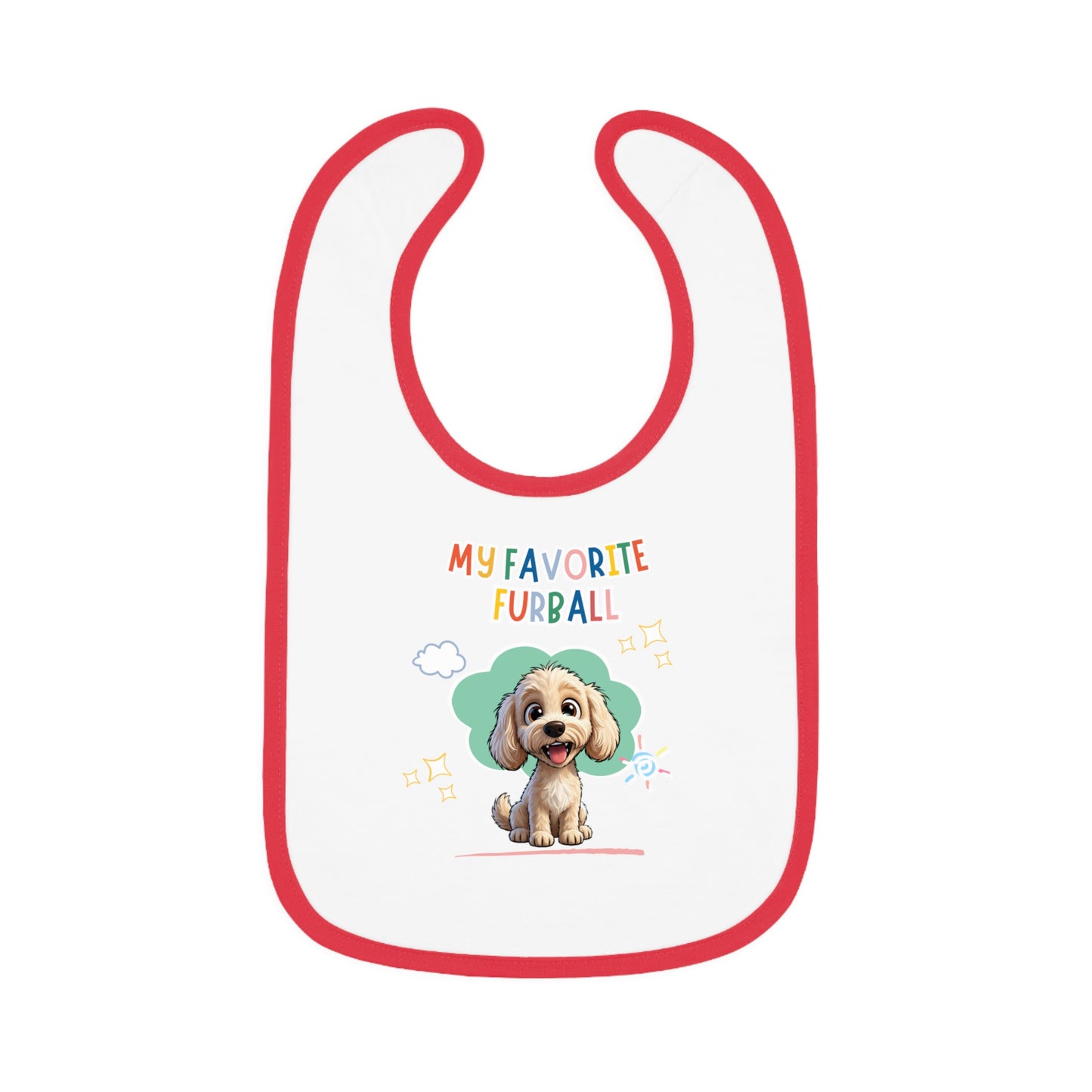 Doodle Favorite Furball Baby Bib