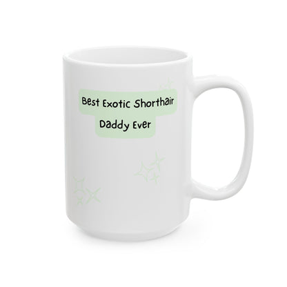 Exotic Shorthair Peek-a-Boo Mug | Best Exotic Shorthair Daddy
