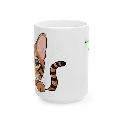 Egyptian Mau Peek-a-Boo Mug | Best Egyptian Mau Mama