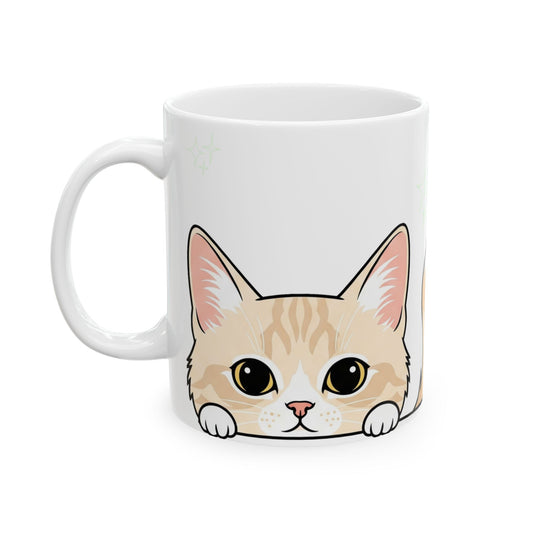 Cat Peek-a-Boo Mug | Best Cat Mama Gift
