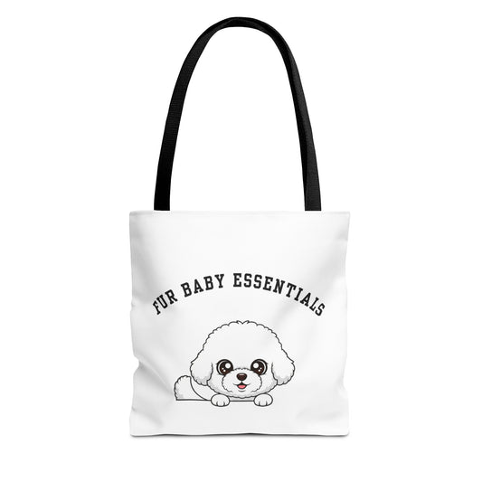 Bichon Frise FurBaby Tote Bag