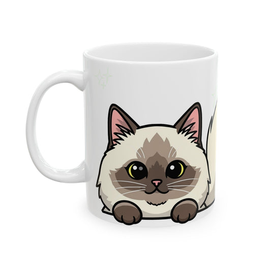 Ragdoll Peek-a-Boo Mug | Best Ragdoll Mama Gift