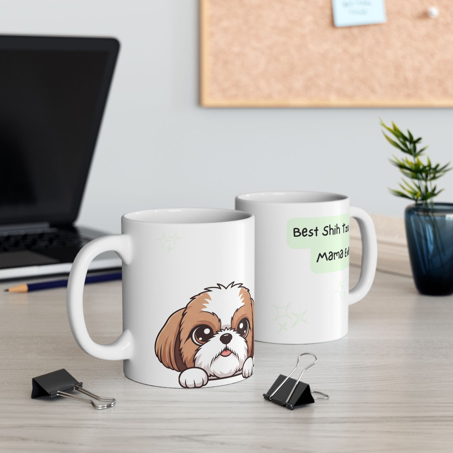 Shih Tzu Peek-a-Boo Mug | Best Shih Tzu Mama Gift