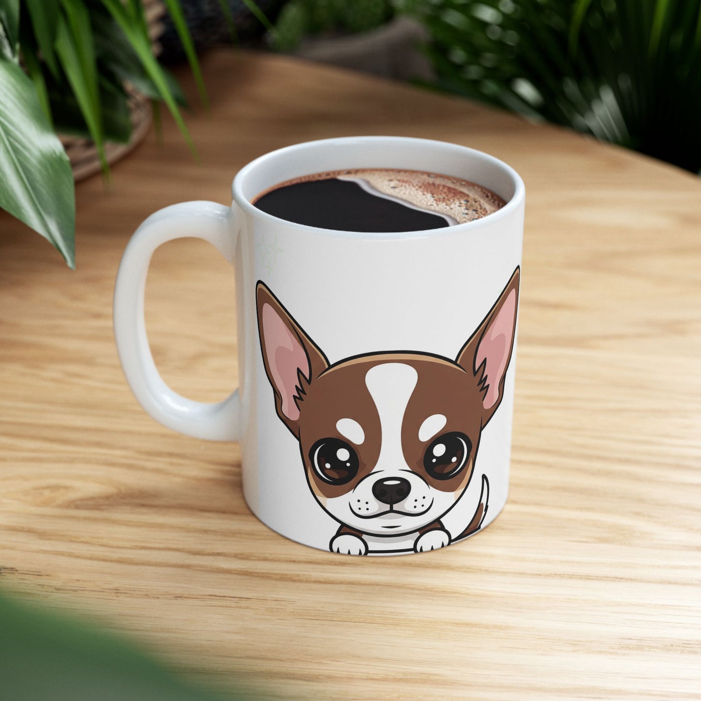 Chihuahua Peek-a-Boo Mug | Best Chihuahua Mama Gift