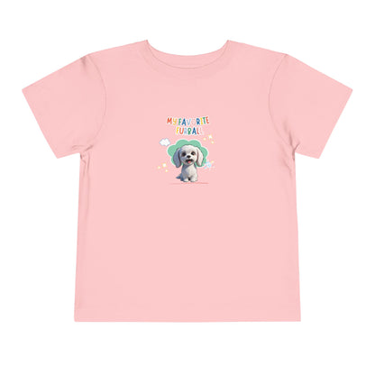 Maltese Favorite Furball Toddler Tee