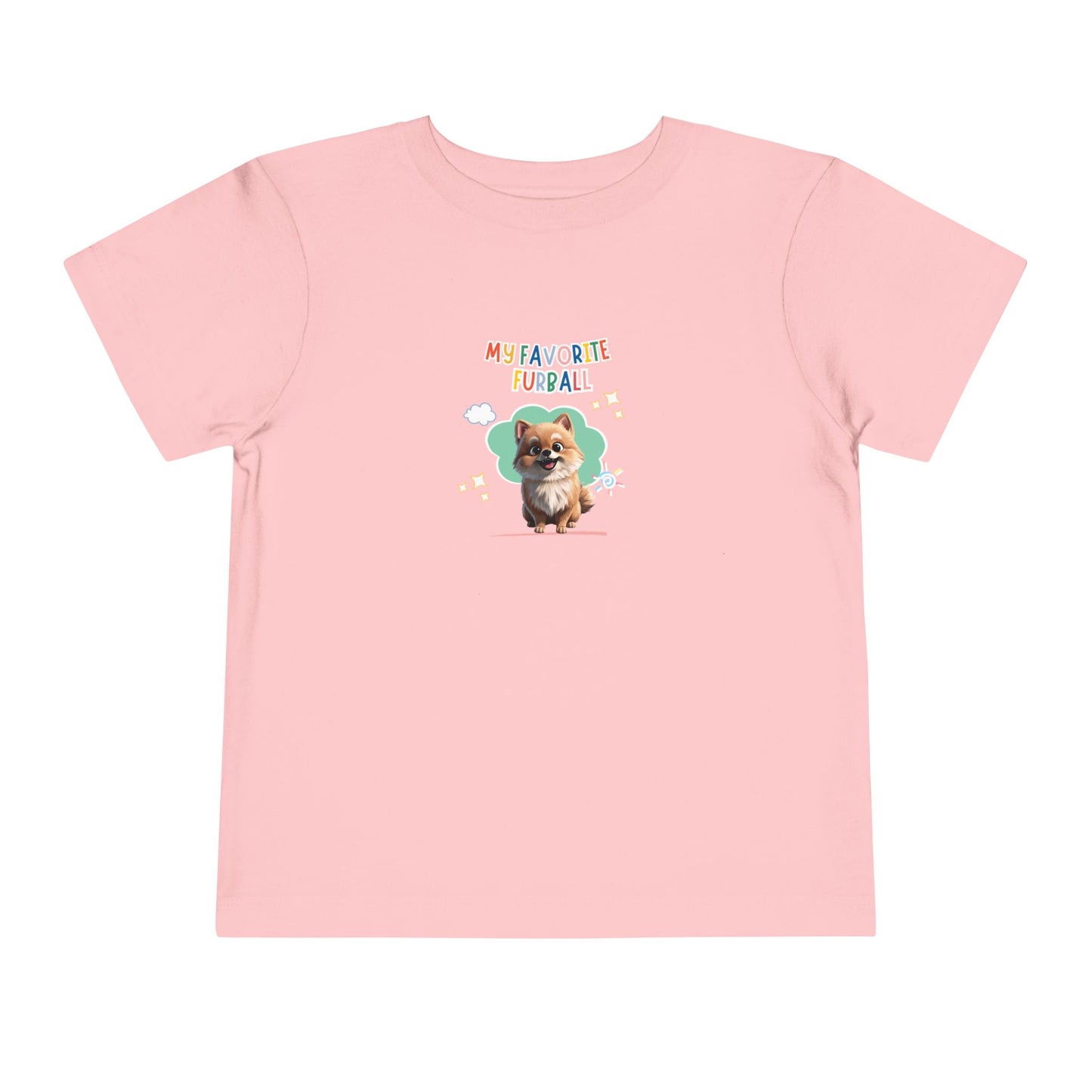 Pomeranian Favorite Furball Toddler Tee
