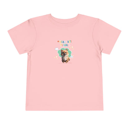Pomeranian Favorite Furball Toddler Tee