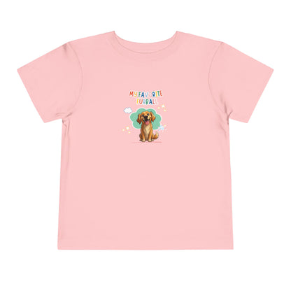 Golden Retriever Favorite Furball Toddler Tee