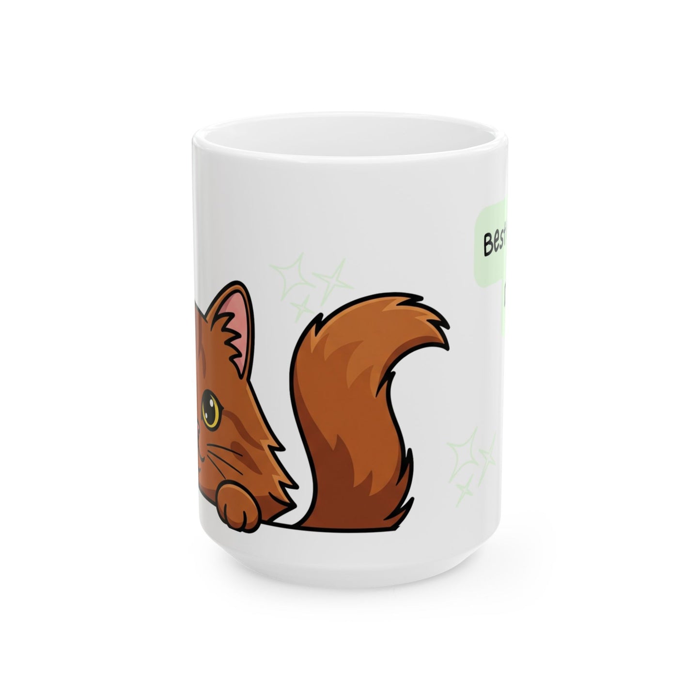 Cat Peek-a-Boo Mug | Best Cat Daddy Gift