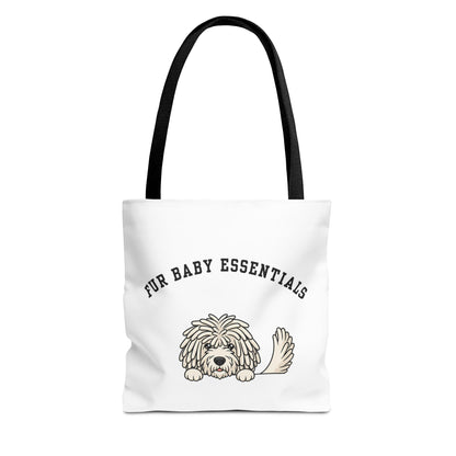 Komondor FurBaby Tote Bag