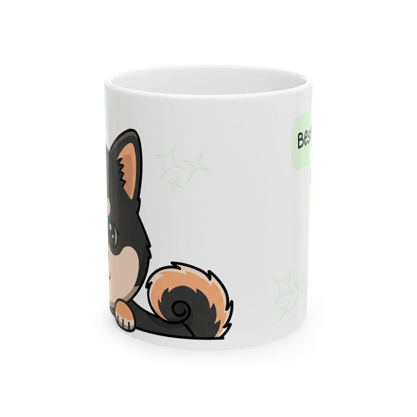 Shiba Inu Peek-a-Boo Mug | Best Shiba Daddy Gift