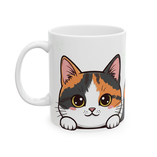 Cat Peek-a-Boo Mug | Best Cat Mama Gift