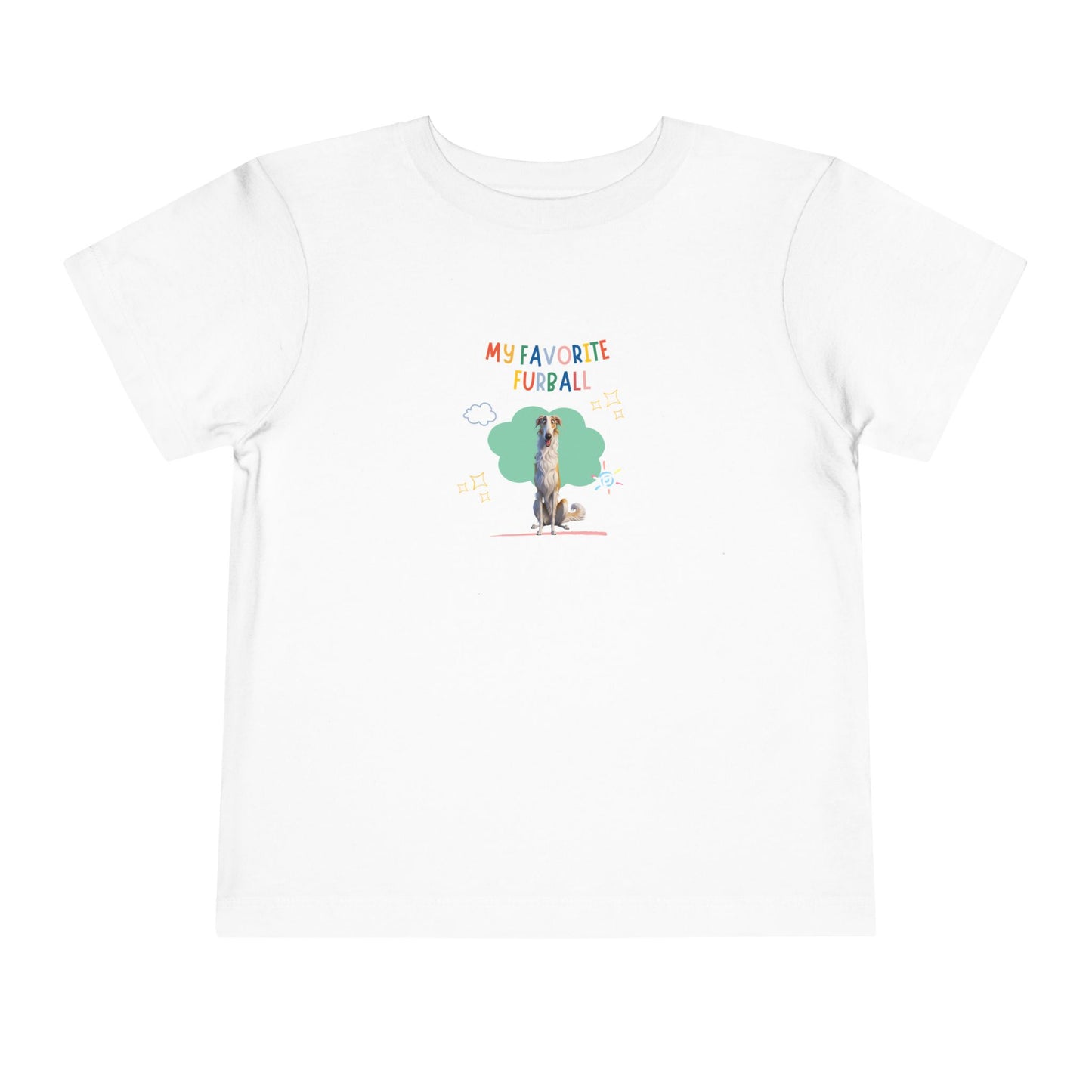 Borzoi Favorite Furball Toddler Tee