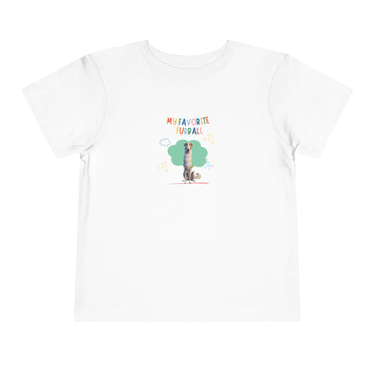 Borzoi Favorite Furball Toddler Tee