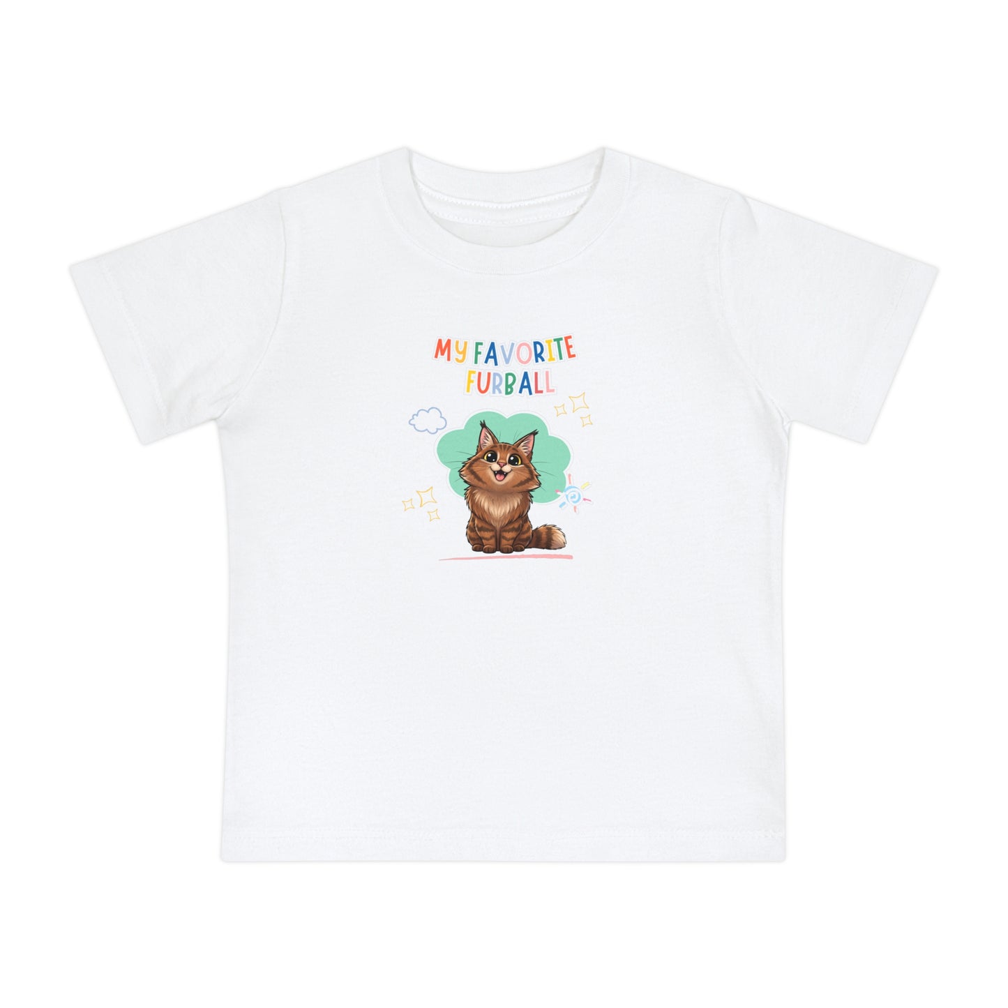Norwegian Forest Favorite Furball Baby Tee