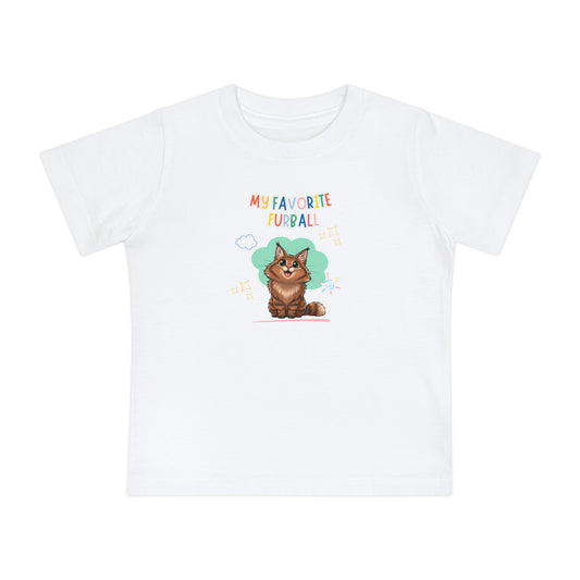 Norwegian Forest Favorite Furball Baby Tee