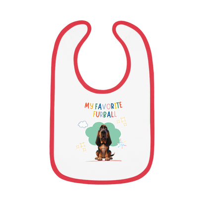Bloodhound Favorite Furball Baby Bib