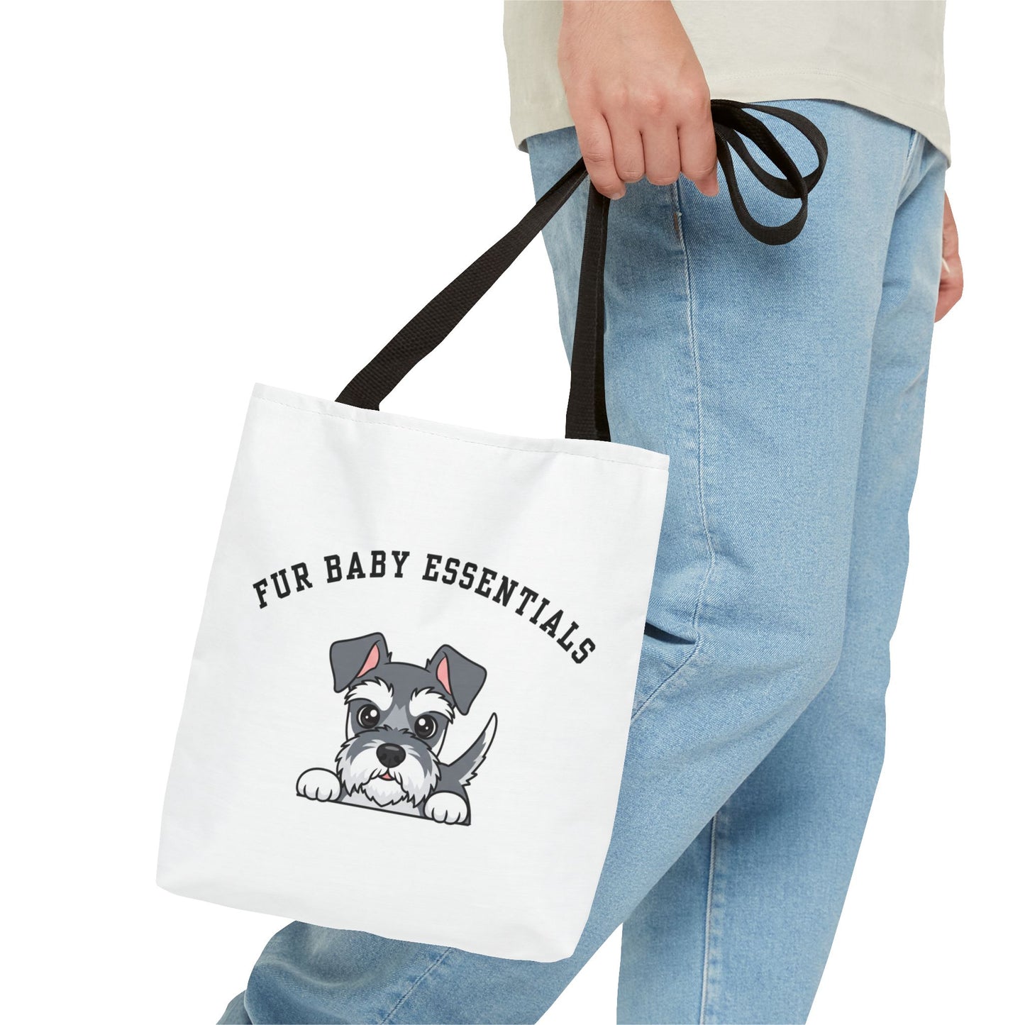 Schnauzer FurBaby Tote Bag