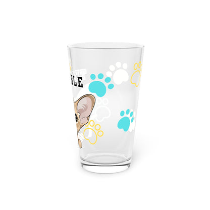 Oriental Shorthair Tiny Trouble Pint Glass