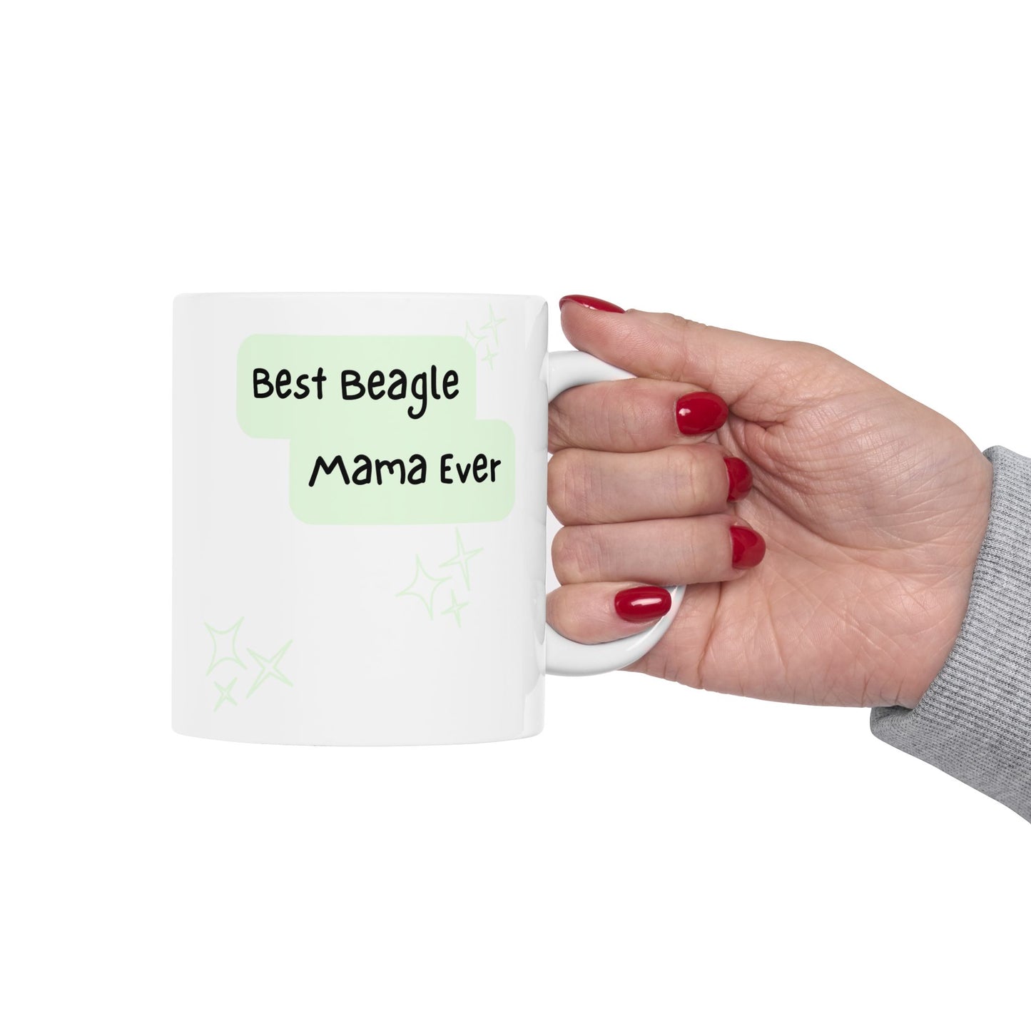 Beagle Peek-a-Boo Mug | Best Beagle Mama Gift