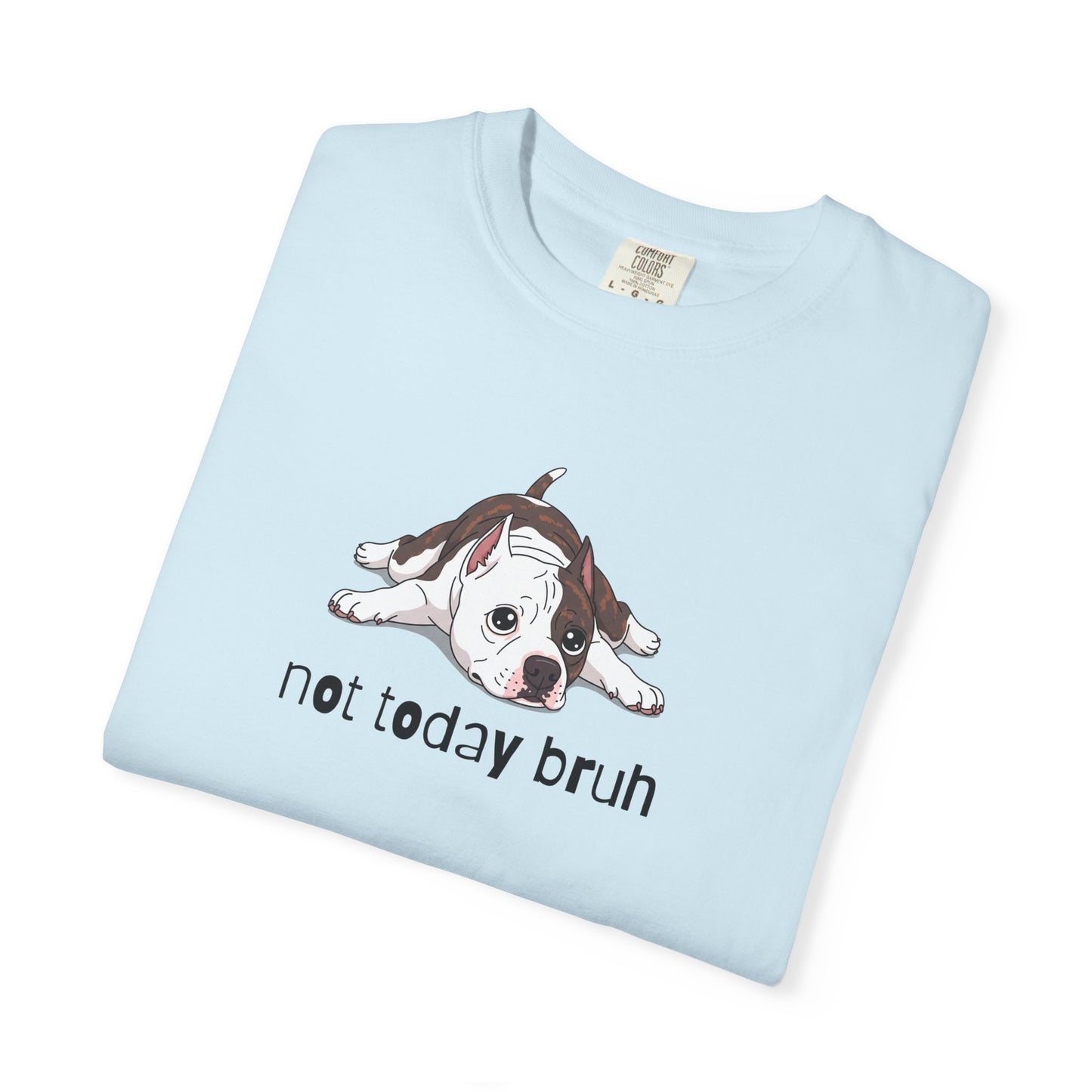 Staffy Not Today Bruh T-Shirt