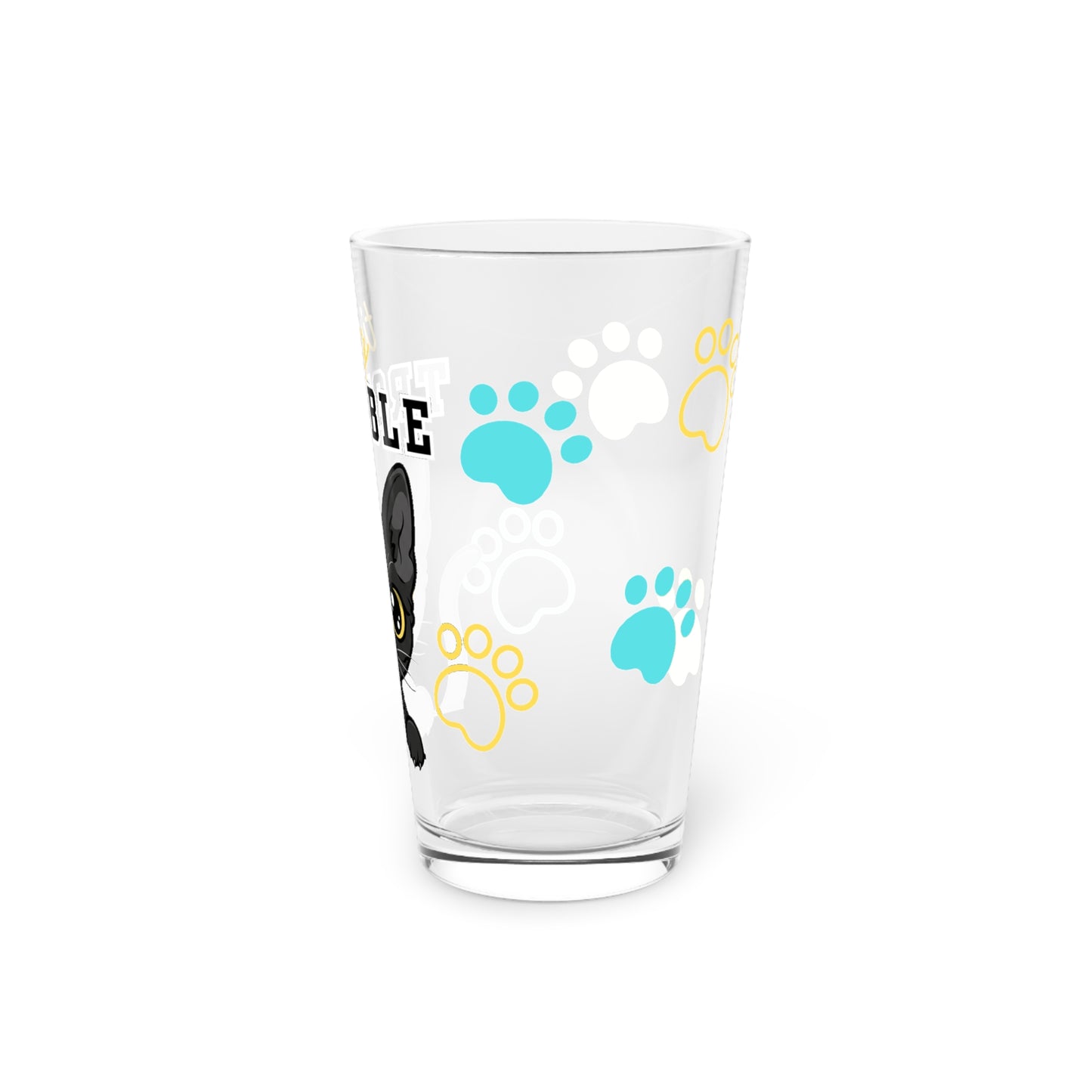 Devon Rex Tiny Trouble Pint Glass