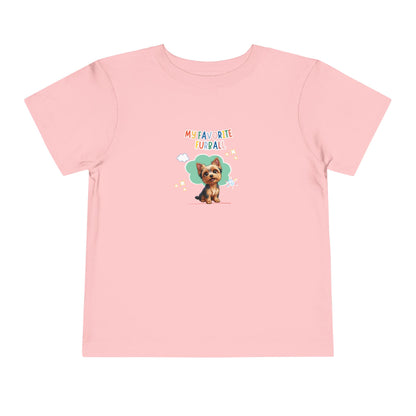 Yorkie Favorite Furball Toddler Tee