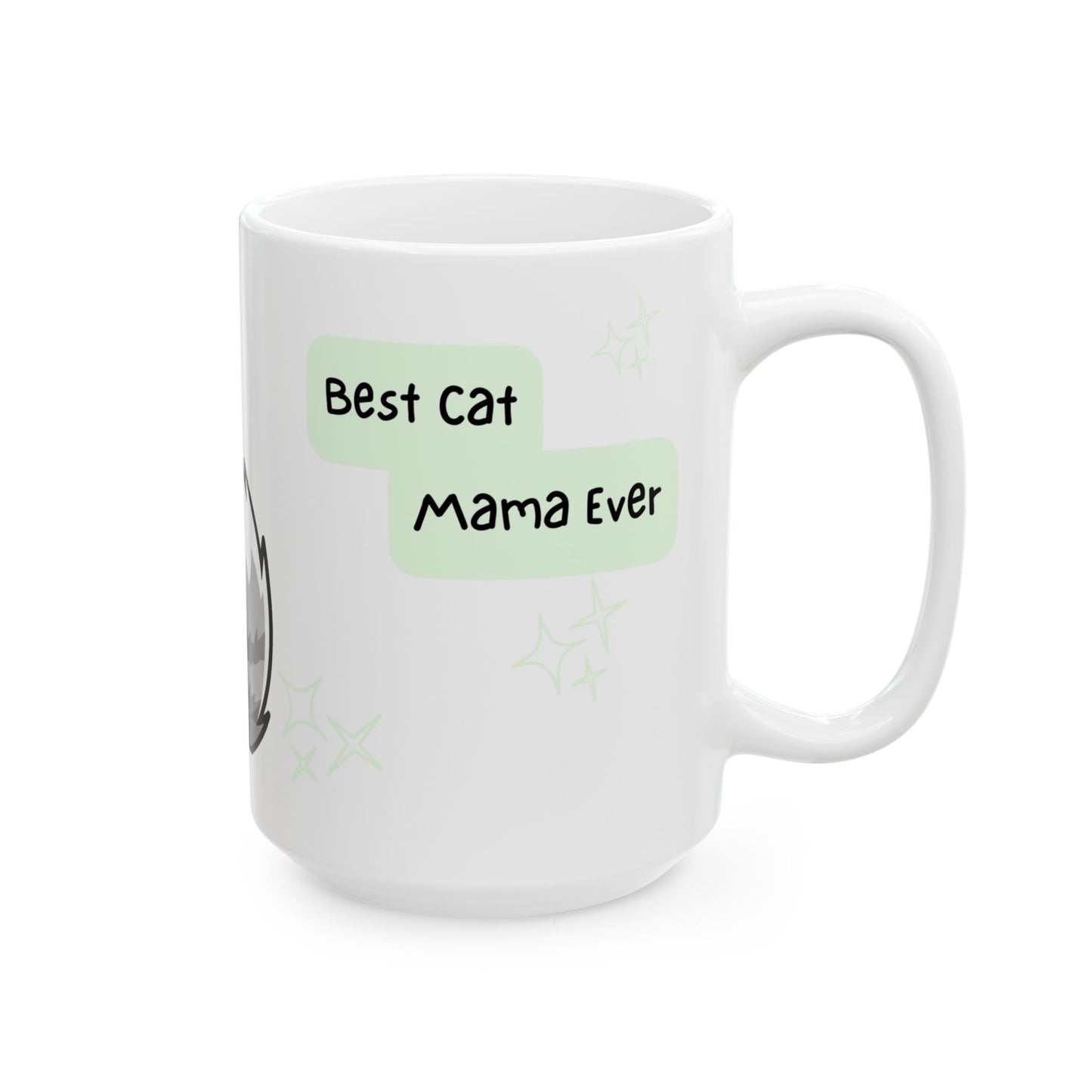Cat Peek-a-Boo Mug | Best Cat Mama Gift