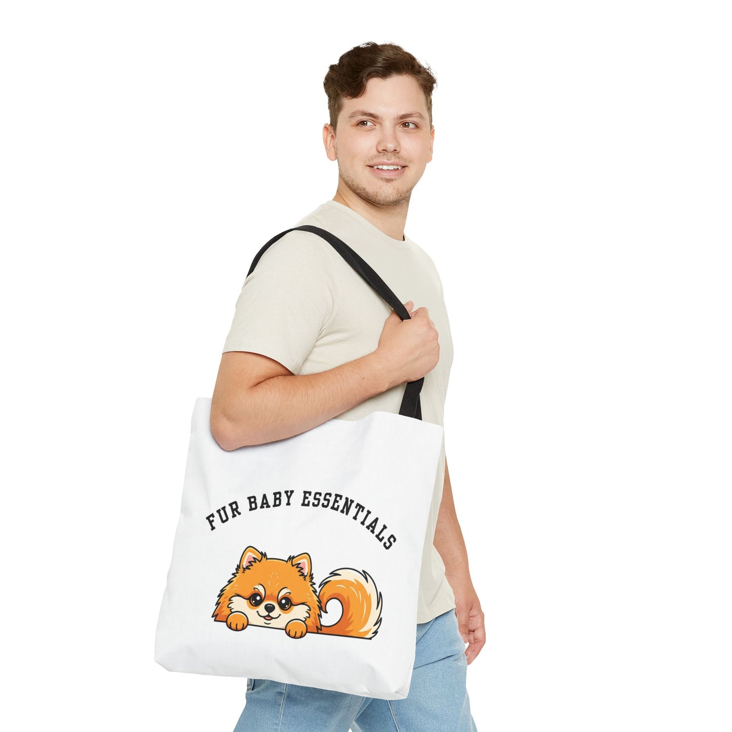 Pomeranian FurBaby Tote Bag