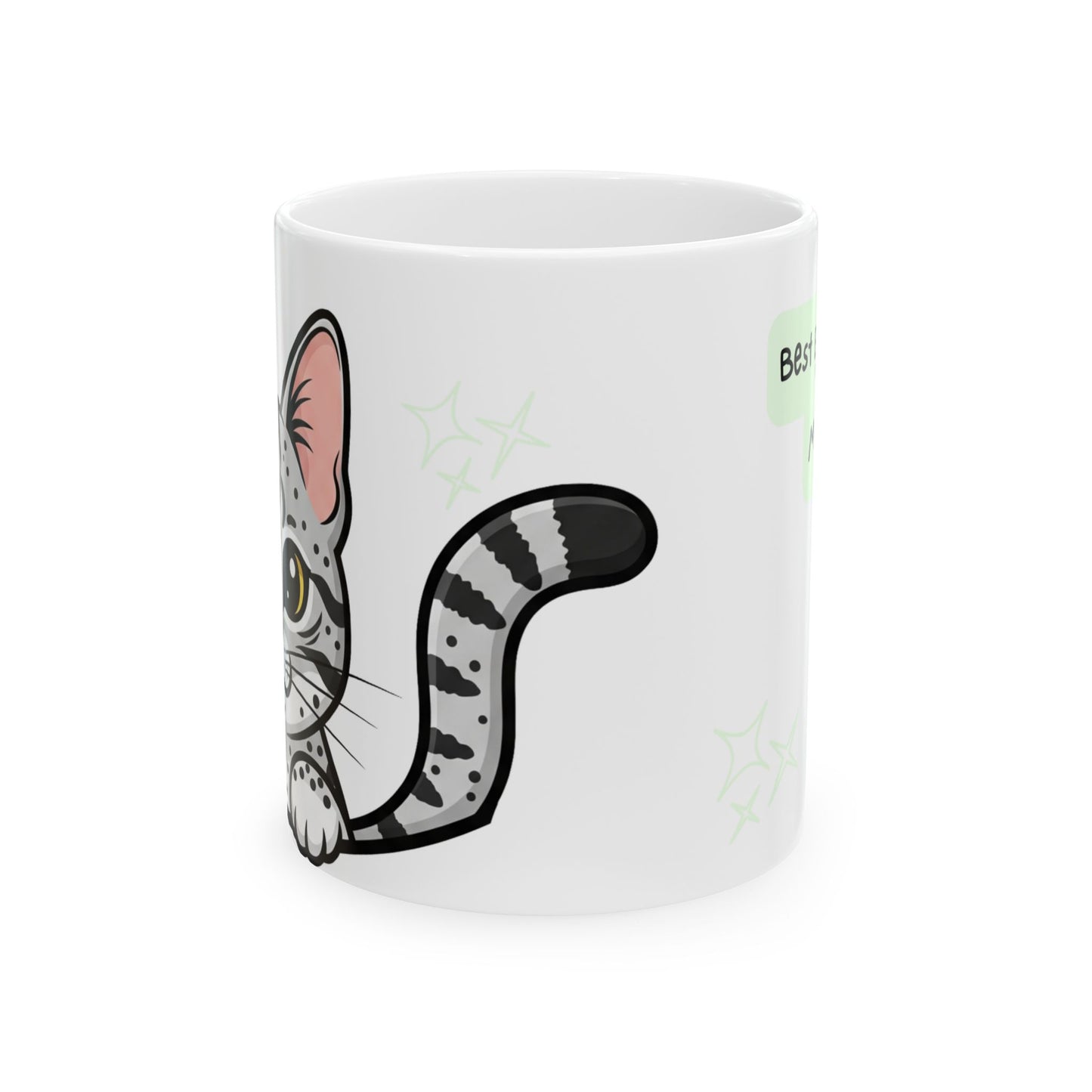 Egyptian Mau Peek-a-Boo Mug | Best Egyptian Mau Mama