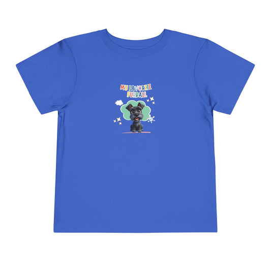 Schnauzer Favorite Furball Toddler Tee
