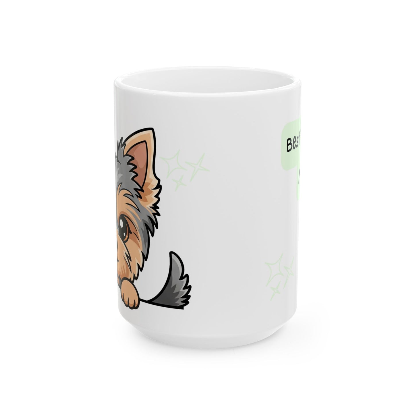 Yorkshire Terrier Peek-a-Boo Mug | Best Yorkie Mama Gift