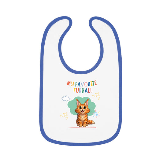Maine Coon Favorite Furball Baby Bib