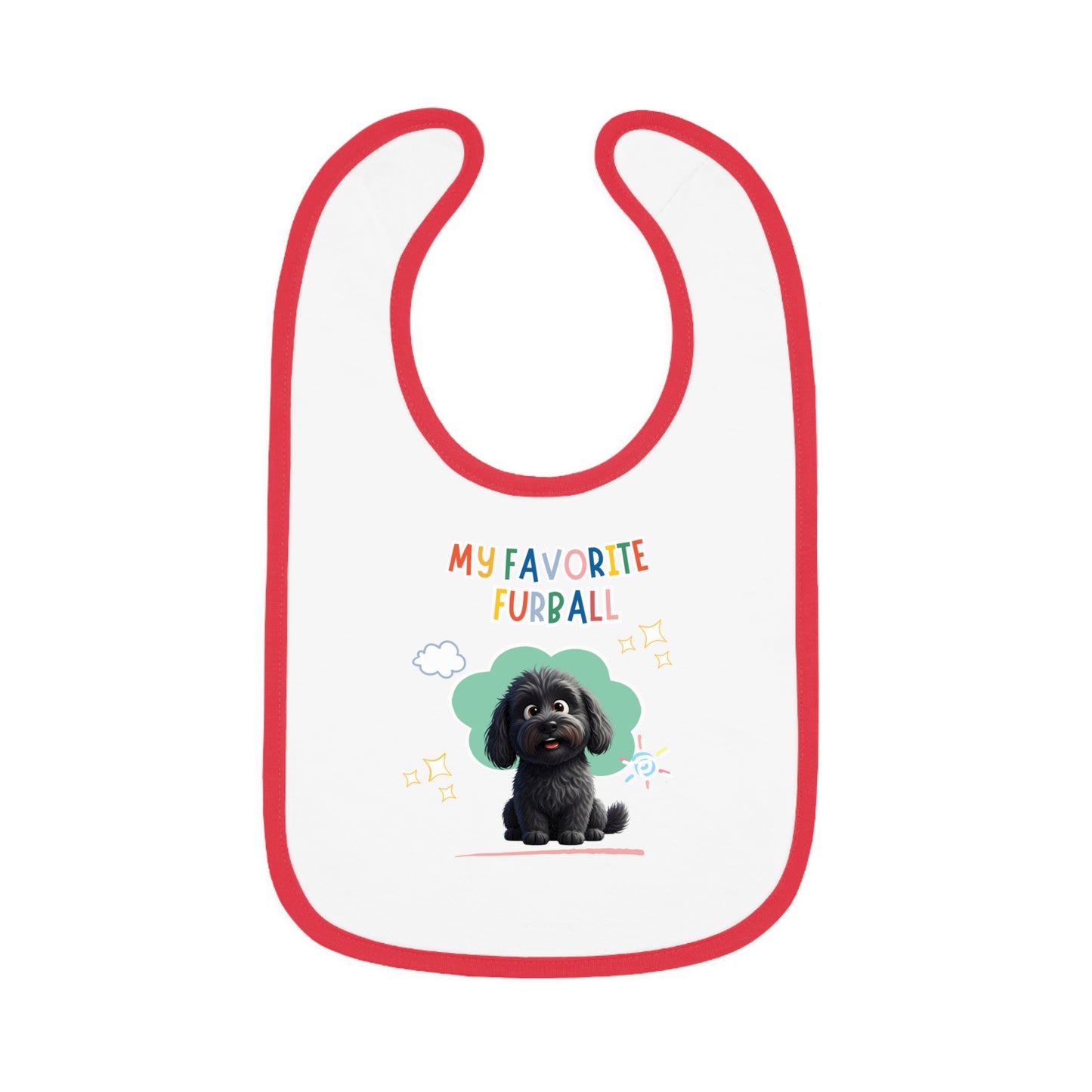Doodle Favorite Furball Baby Bib