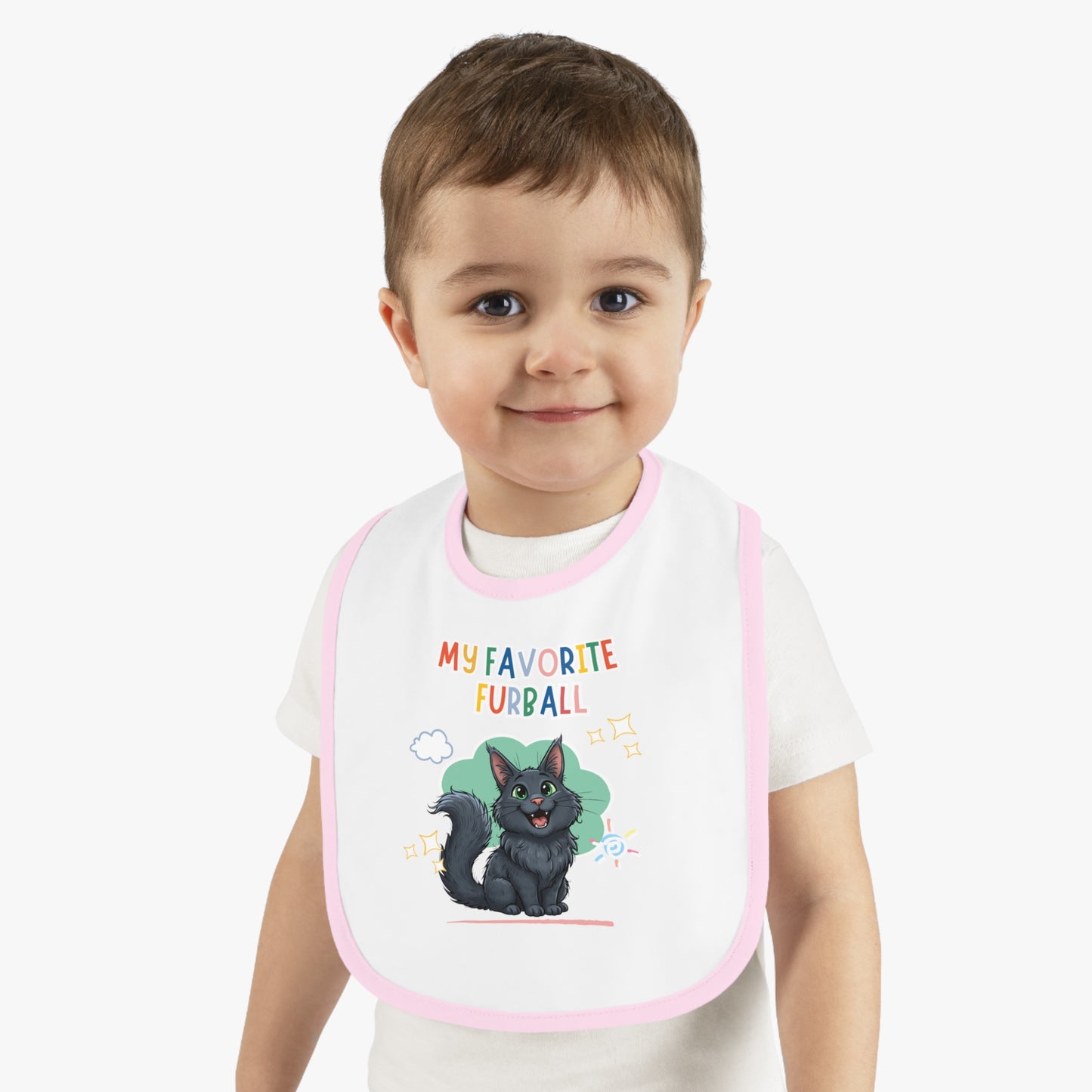 Maine Coon Favorite Furball Baby Bib
