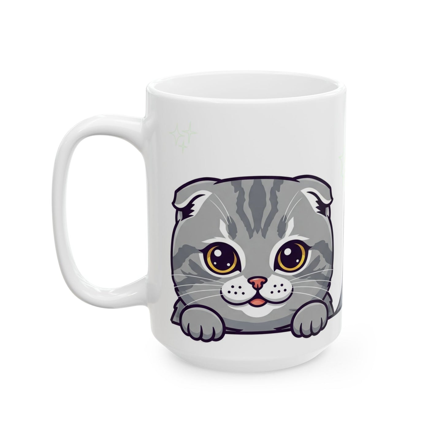 Scottish Fold Peek-a-Boo Mug | Best Scottish Fold Mama