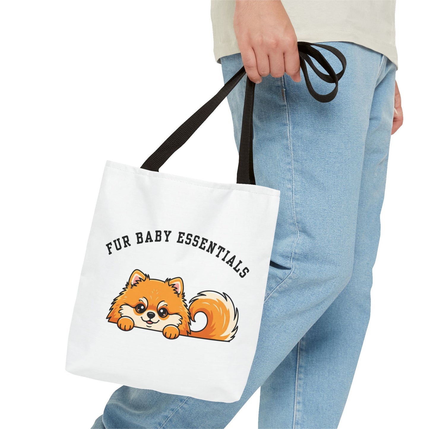 Pomeranian FurBaby Tote Bag