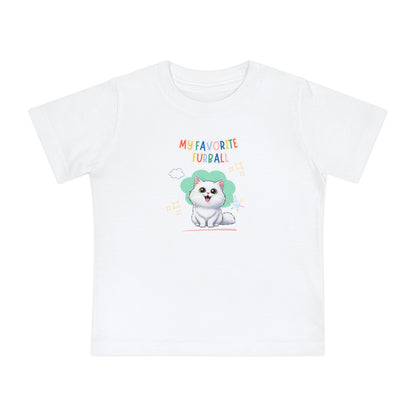 Persian Cat Favorite Furball Baby Tee