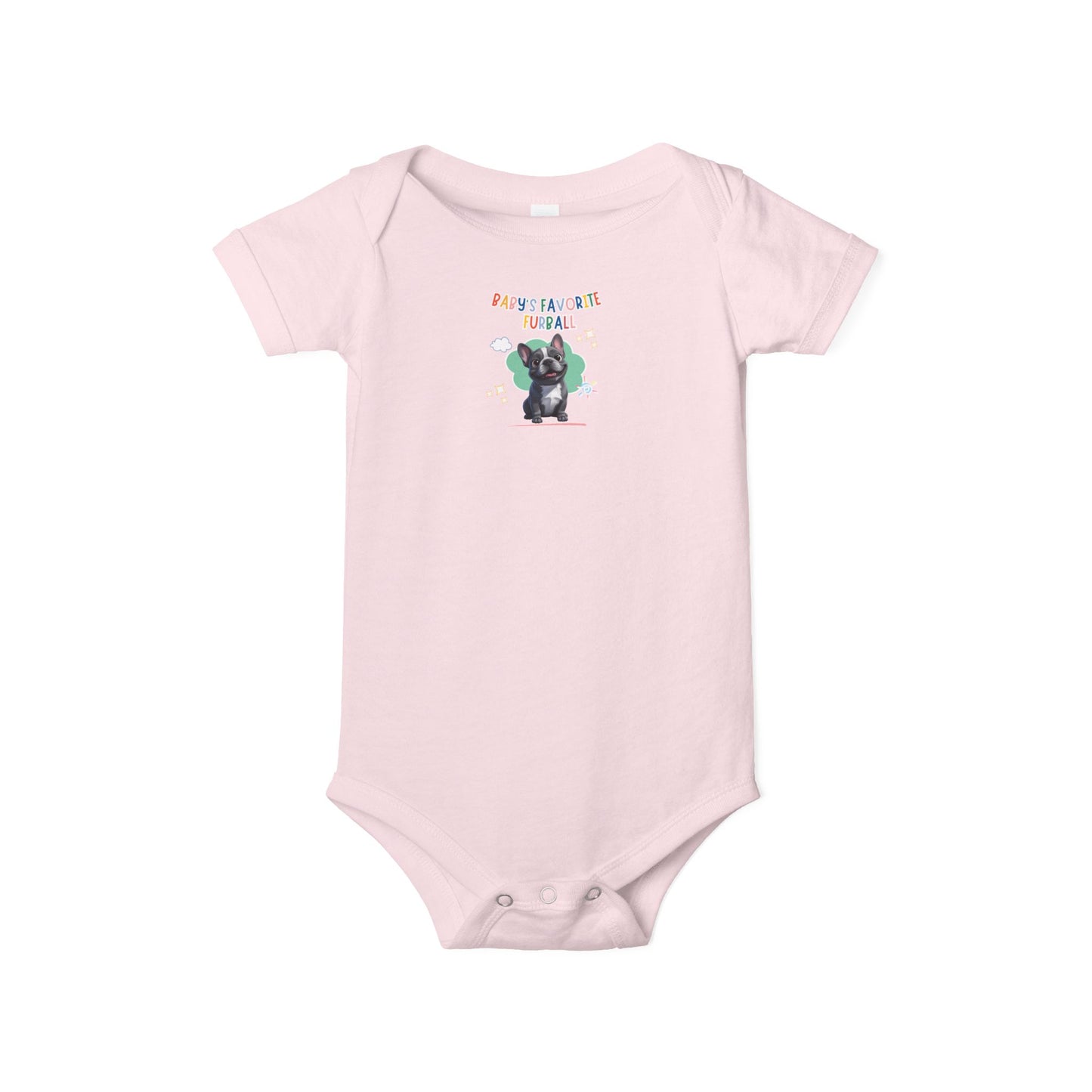 Frenchie Favorite Furball Onesie