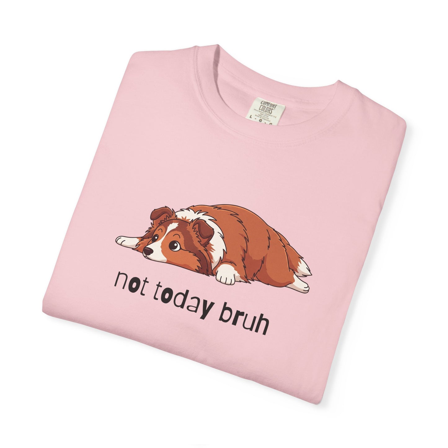 Sheltie Not Today Bruh T-Shirt