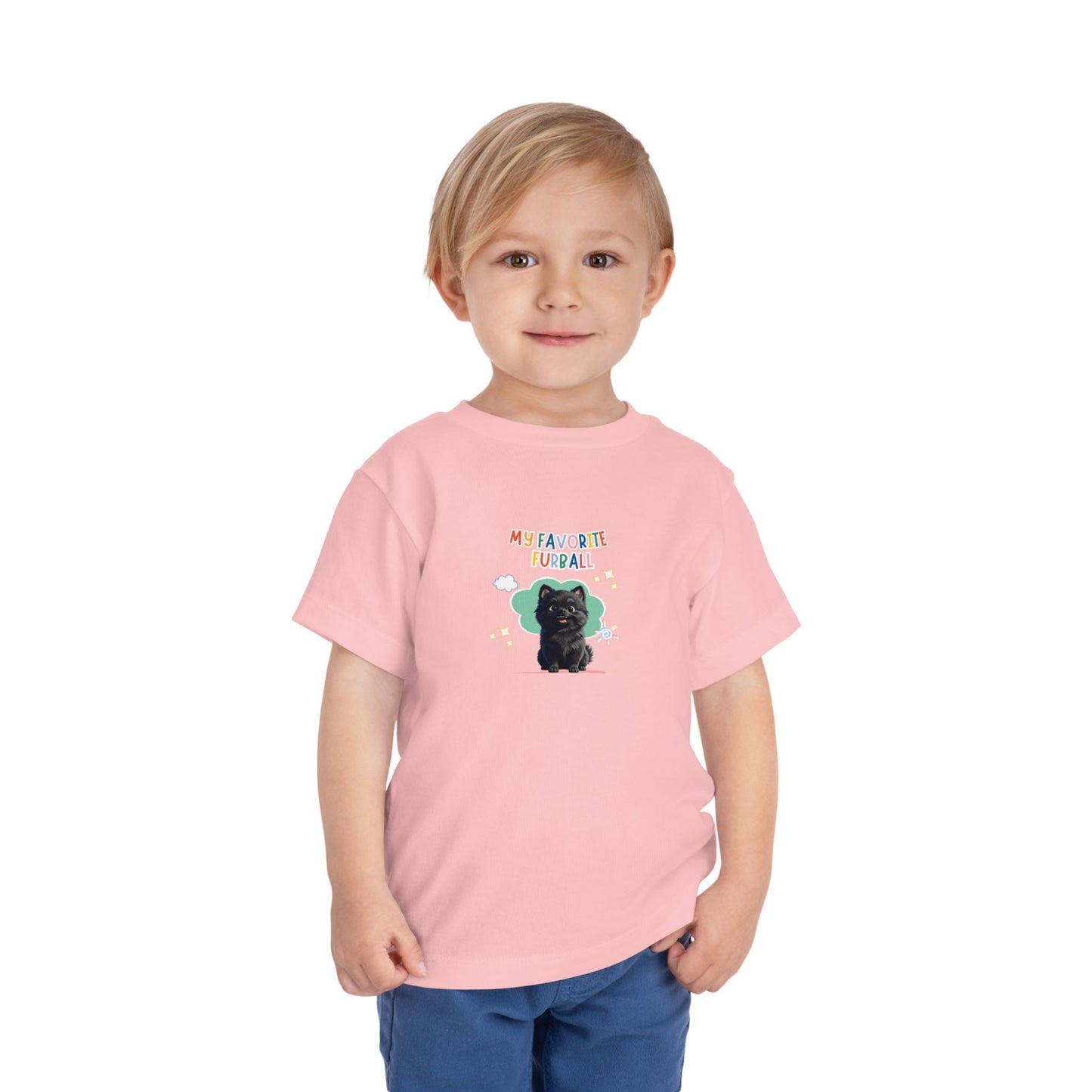 Pomeranian Favorite Furball Toddler Tee