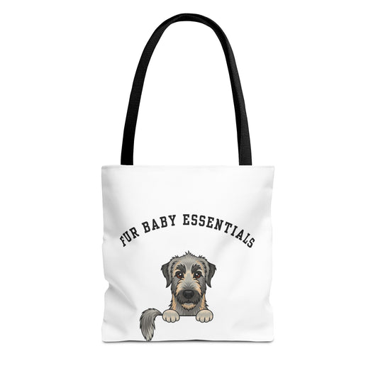 Irish Wolfhound FurBaby Tote Bag