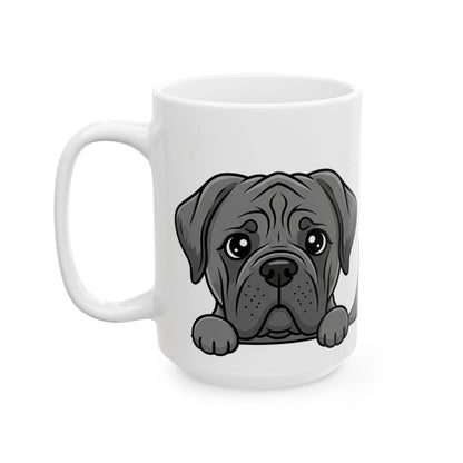 Mastiff Peek-a-Boo Mug | Best Mastiff Daddy Gift
