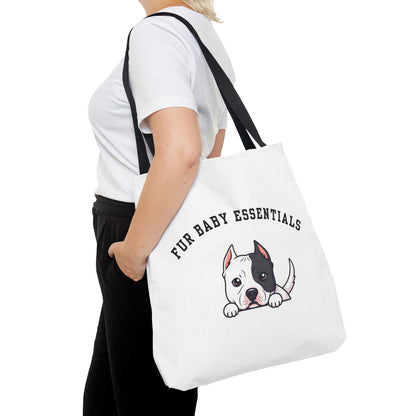Pitbull FurBaby Tote Bag